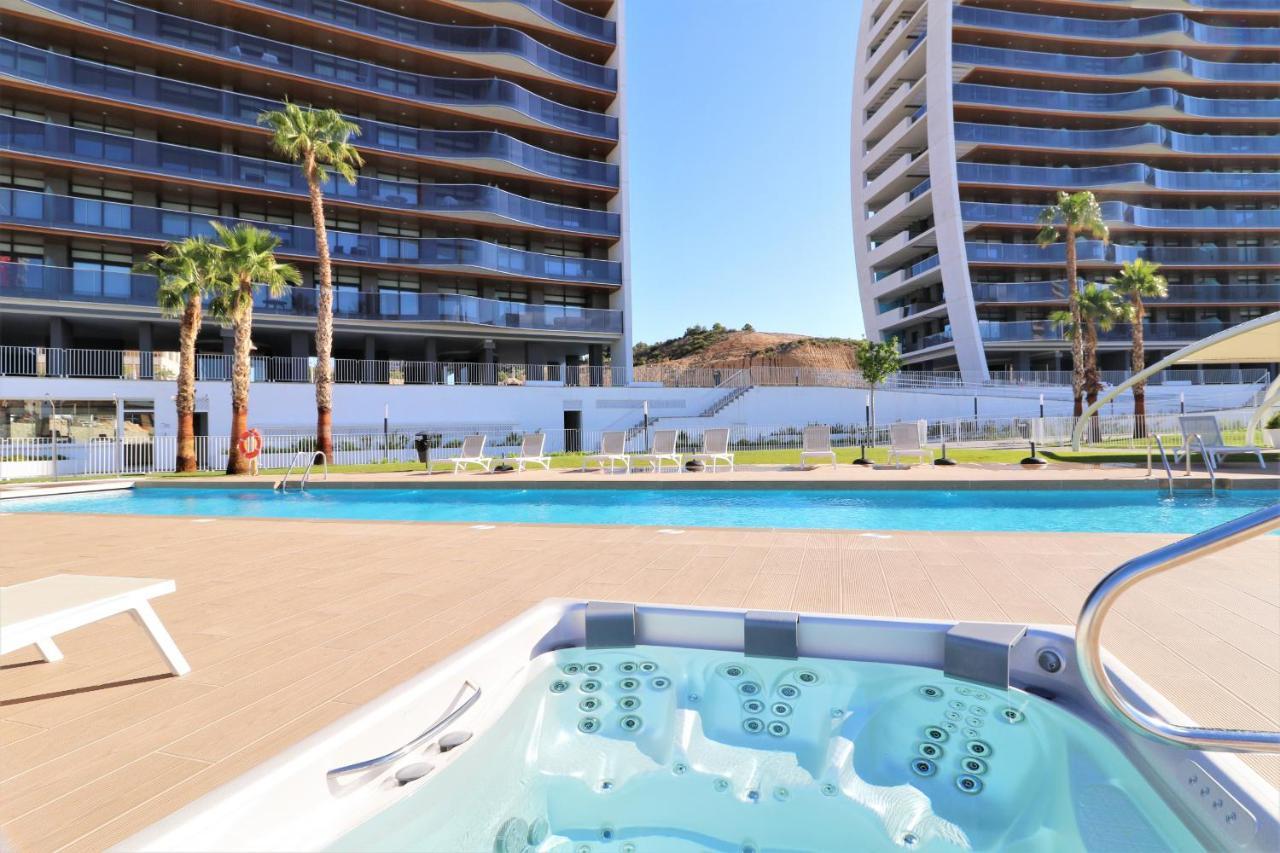 Sunset Waves 18-35 Poniente Beach Resort 貝尼多姆 外观 照片