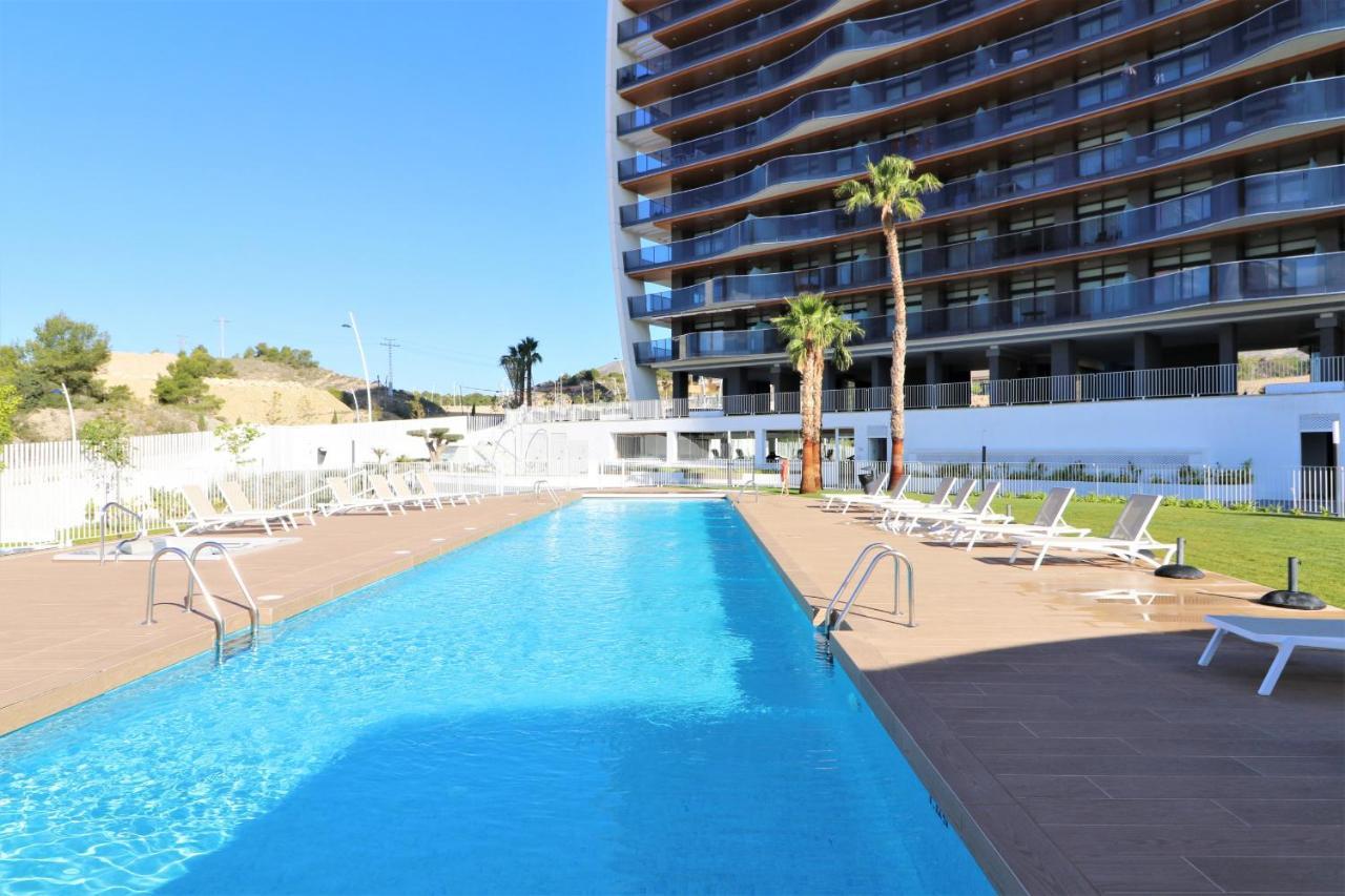 Sunset Waves 18-35 Poniente Beach Resort 貝尼多姆 外观 照片