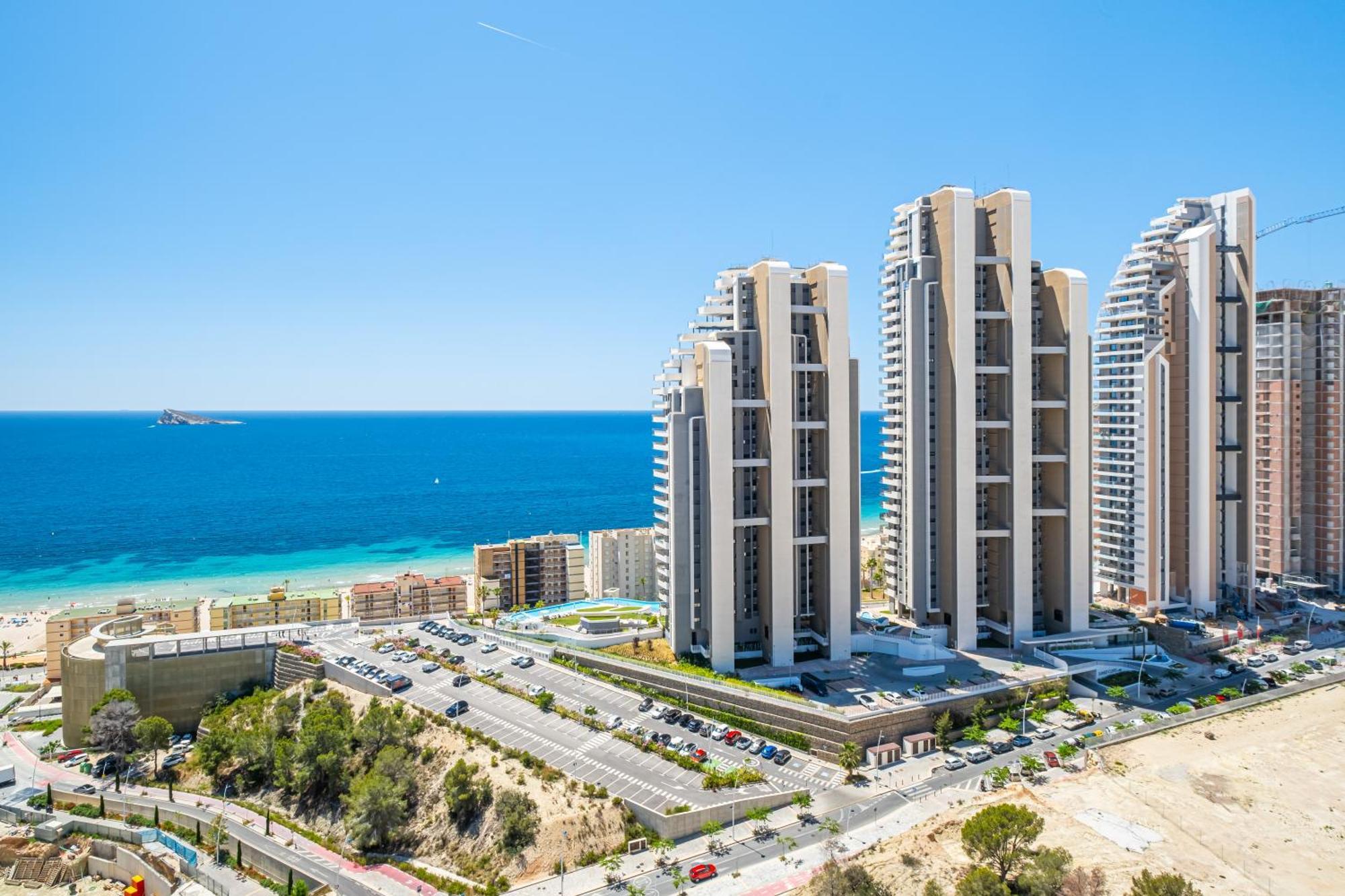 Sunset Waves 18-35 Poniente Beach Resort 貝尼多姆 外观 照片