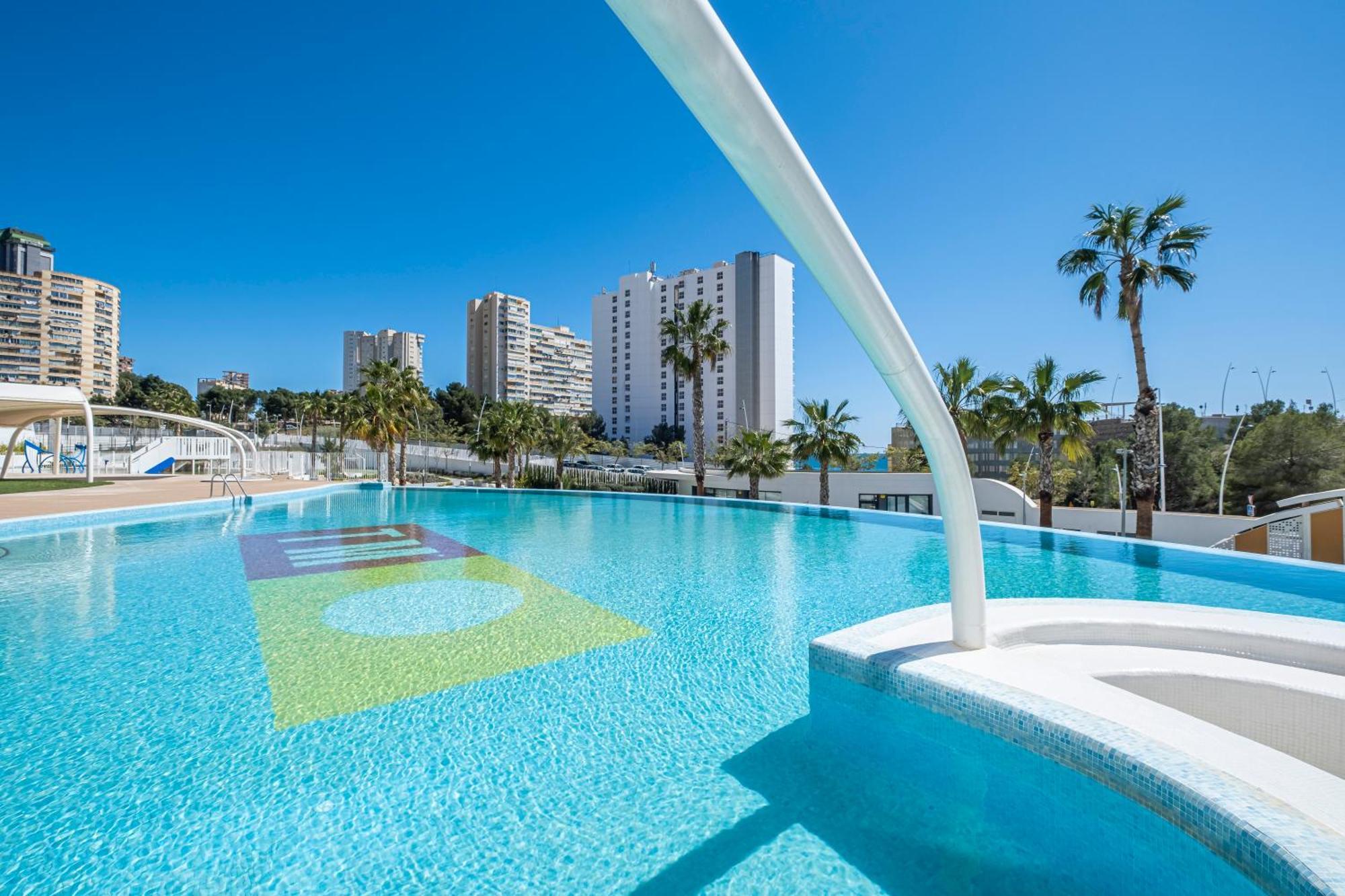 Sunset Waves 18-35 Poniente Beach Resort 貝尼多姆 外观 照片