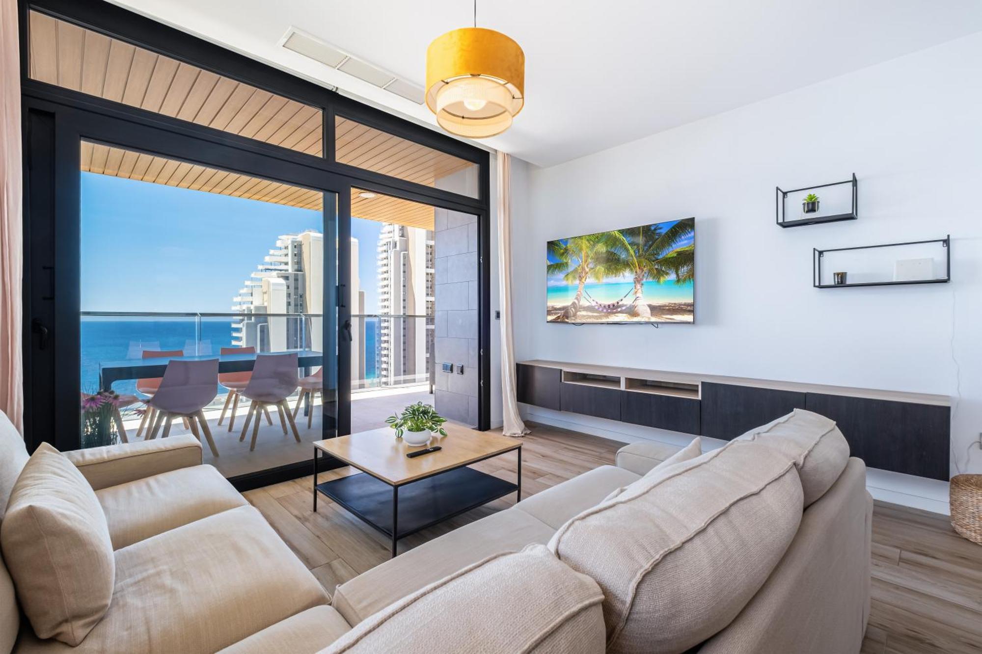 Sunset Waves 18-35 Poniente Beach Resort 貝尼多姆 外观 照片